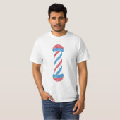 barberwinkelpaal t-shirt (Voorkant volledig)
