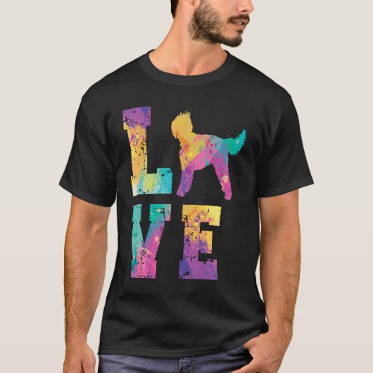 Barbet Love T-shirt (Voorkant)