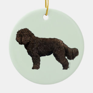 Barbet Sieraad Keramisch Ornament