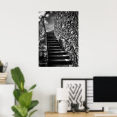 Barbican Steps - verder en hoger Poster (Thuiskantoor)