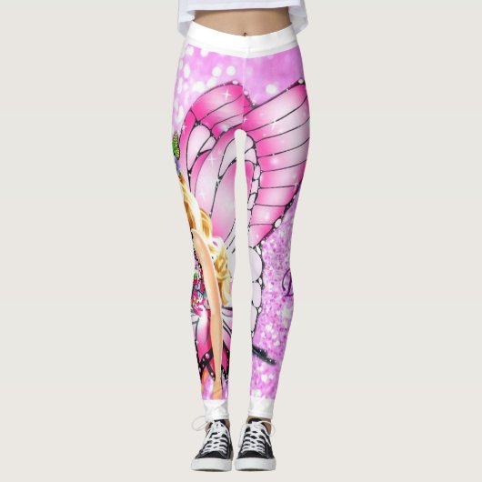 Barbie gedrukte leggings (Voorkant)