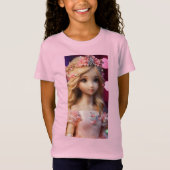 barbie meisjes t shirt (Voorkant)