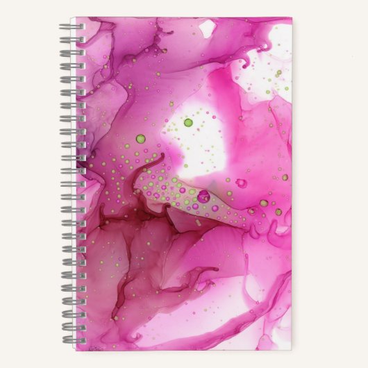 Barbie  omgedoopt tot Pink BS Abstracts Notitieboek (Voorkant)