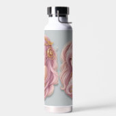 Barbie roze met schattigheid waterfles (Links)