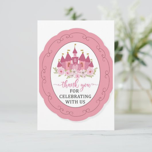 Barbie’s Thank You Sparkle... Bedankkaart (Staand voorkant)