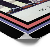 Barbier Art Déco "Partir pour le Casino" 16 x 20 (Coin)