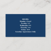 Barbier et Carte de visite de mât (Dos)