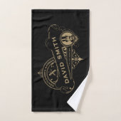 Barbier victorien de Gentleman (Serviette à main)