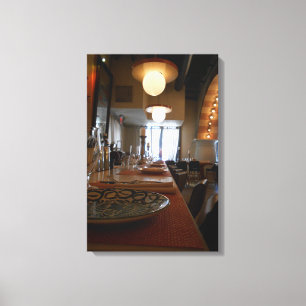 Barbounia Bar Canvas Afdruk