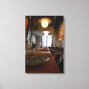 Barbounia Bar Canvas Afdruk