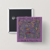 BARCAZA ART Button (Voorkant /achterkant)