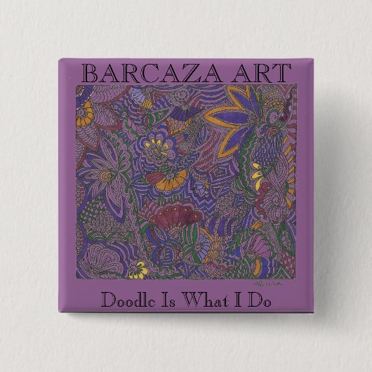 BARCAZA ART Button (Voorkant)