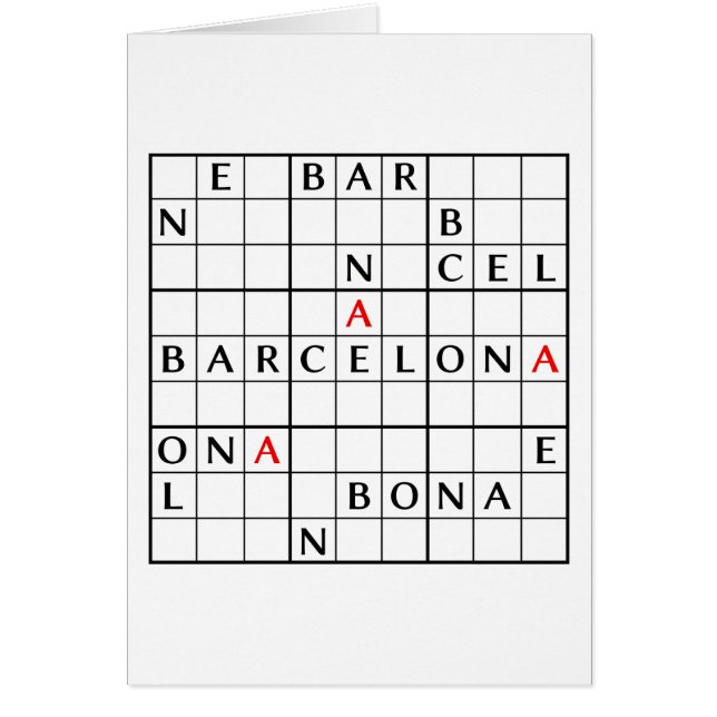 BARCELONA (Voorkant)