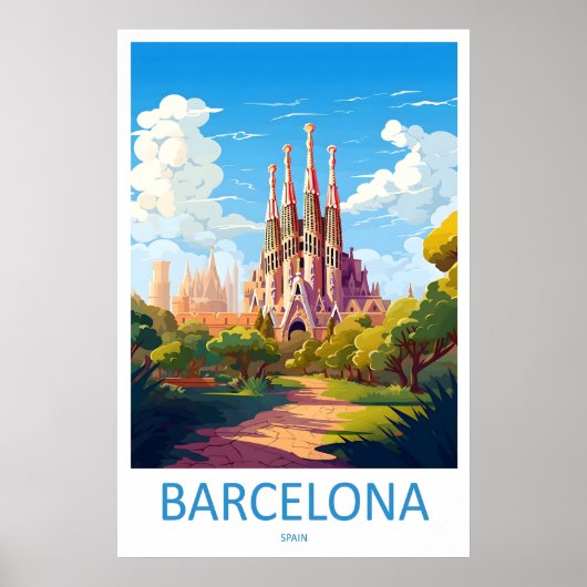 Barcelona 11 poster (Voorkant)
