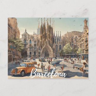 Barcelona (2) briefkaart