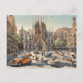 Barcelona (3) briefkaart