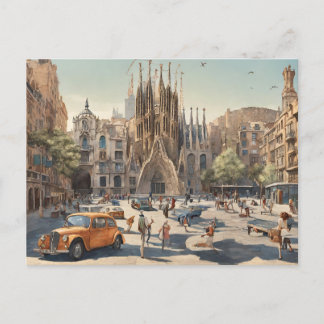 Barcelona (3) briefkaart