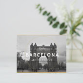 Barcelona, Arc de Triomf Briefkaart (Staand voorkant)