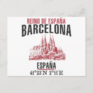 Barcelona Briefkaart