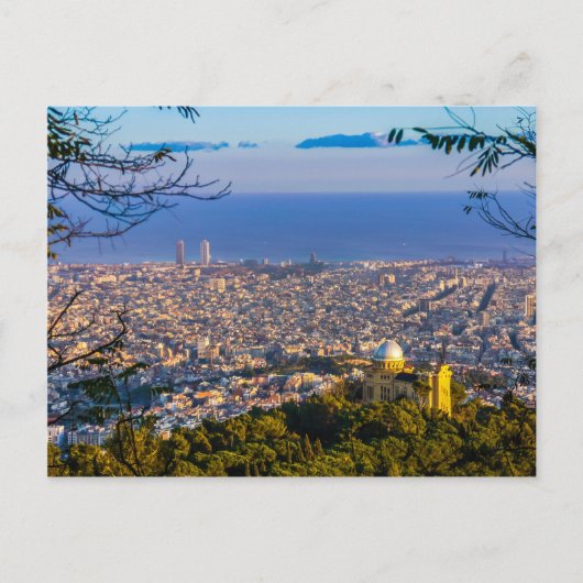 Barcelona Briefkaart (Voorkant)