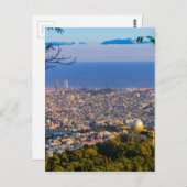 Barcelona Briefkaart (Voorkant / Achterkant)