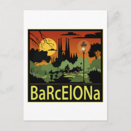 Barcelona Briefkaart