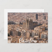 Barcelona Briefkaart (Voorkant / Achterkant)