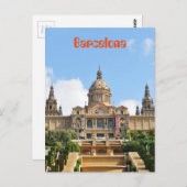 Barcelona Briefkaart (Voorkant / Achterkant)
