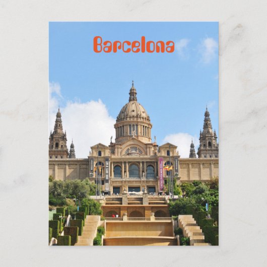 Barcelona Briefkaart (Voorkant)