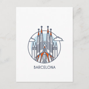 Barcelona Briefkaart