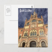 Barcelona Briefkaart (Voorkant / Achterkant)