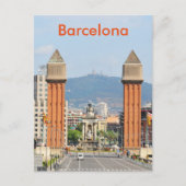 Barcelona Briefkaart (Voorkant)