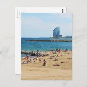 Barcelona Briefkaart (Voorkant / Achterkant)