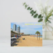 Barcelona Briefkaart (Staand voorkant)