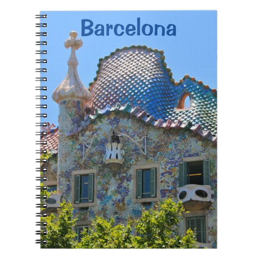 Barcelona: Casa Batllo van Gaudi Notitieboek (Voorkant)