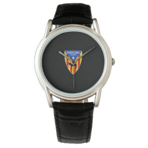 Barcelona Catalunya Estelada Horloge