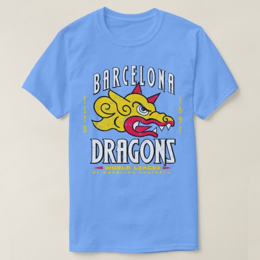 Barcelona Dragons T-shirt (Design voorkant)