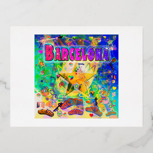 Barcelona Epoch Hour Briefkaart