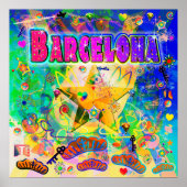 Barcelona Epoch Hour Poster (Voorkant)