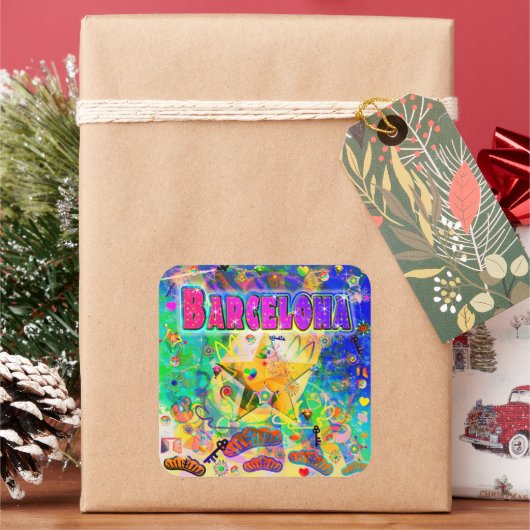 Barcelona Epoch Uur Sticker (Feestdagen)