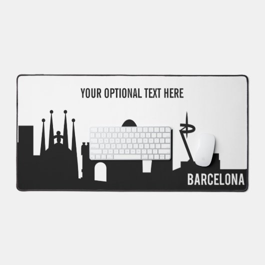 Barcelona Espagne Skyline (Clavier et souris)