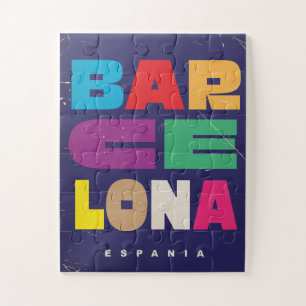 Barcelona Espania Legpuzzel