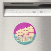 Barcelona Gaudi Paradise Magnet Magneet (Insitu (Vaatwasser))