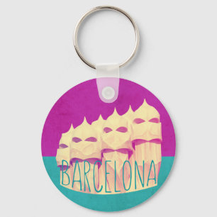 Barcelona Gaudi Paradise Sleutelhanger