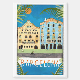 Barcelona koelkastmagneet magneet