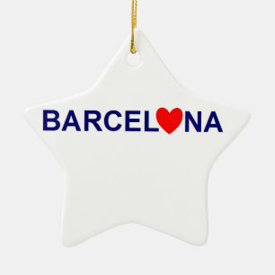 Barcelona liefde keramisch ornament
