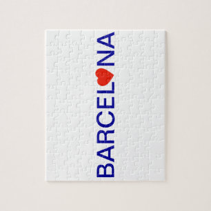 Barcelona liefde legpuzzel