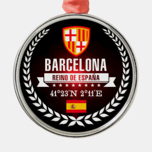 Barcelona Metalen Ornament