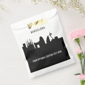 Barcelona mijlpalen aangepaste tekst bedankzakje (Gezegeld)