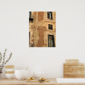 Barcelona-muur Poster (Keuken)